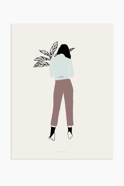 הדפס - Plant Lady 01