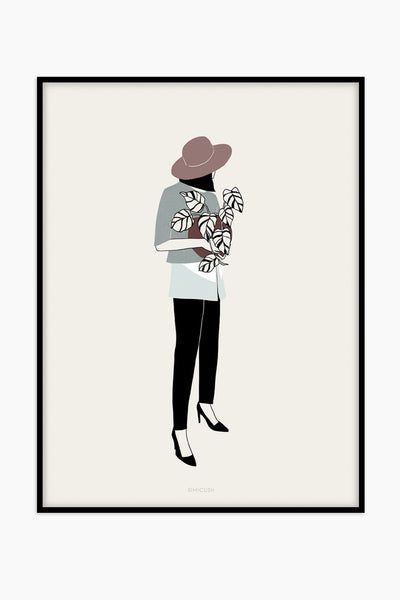 הדפס - Plant Lady 03