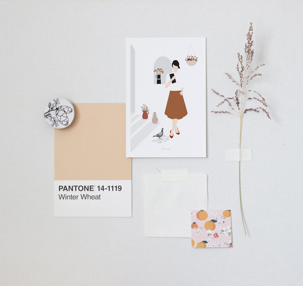 גלויה - Modern Women - Pretty Little Lady