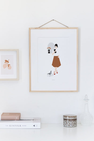 הדפס - Modern Women - Pretty Little Lady