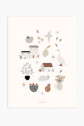 הדפס - Country Life - Kids #1