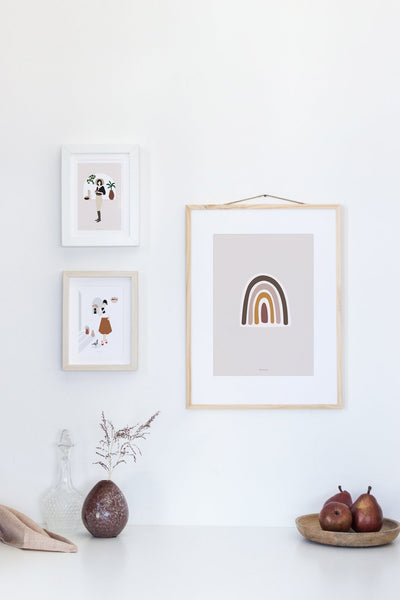 הדפס - Terracotta Rainbow