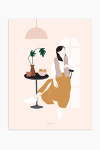 הדפס - Modern Women - At The Cafe