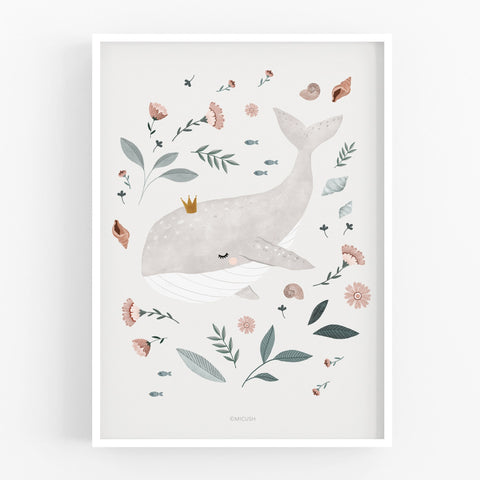 הדפס - Baby Whale