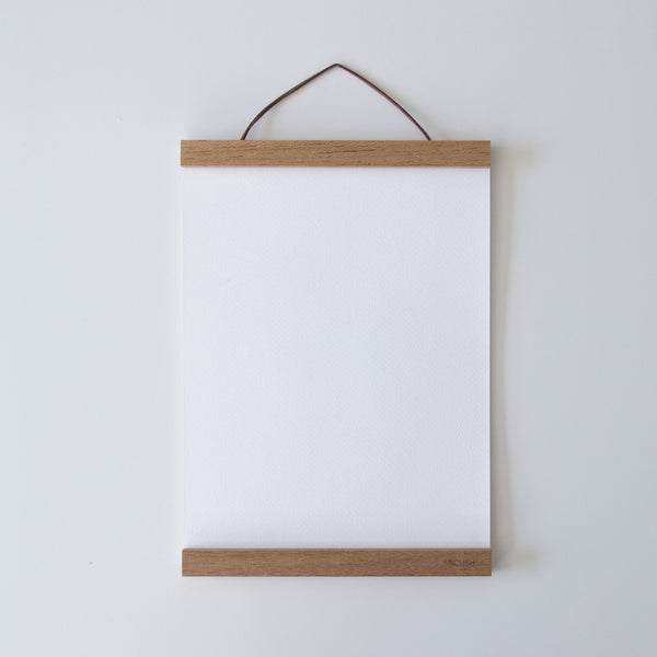 הדפס - Botanical silhouette - Oxalis triangularis (False shamrock)