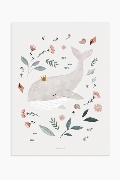 הדפס - Baby Whale