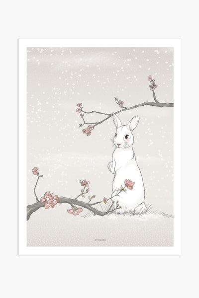הדפס - Snow Rabbit