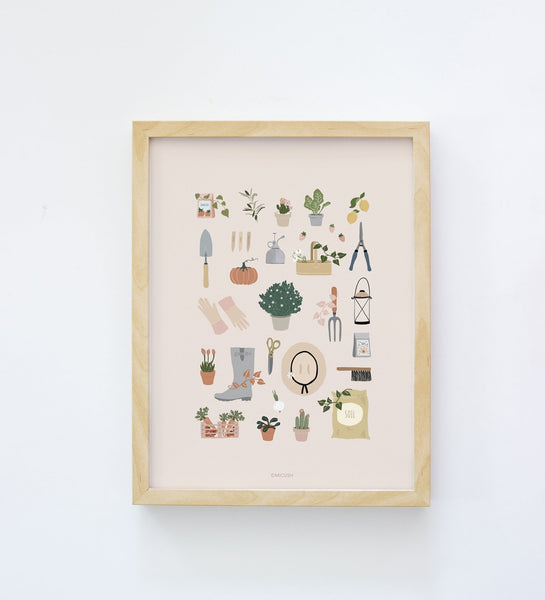 הדפס - Happy Garden