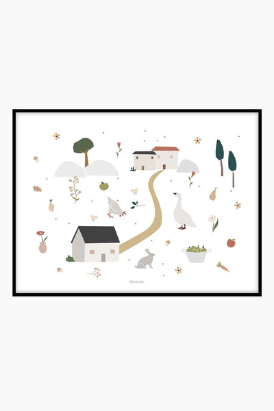 הדפס - Farm Living - Duck