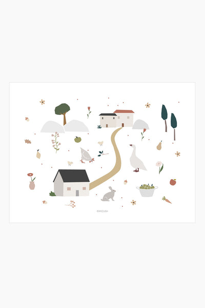 הדפס - Farm Living - Duck