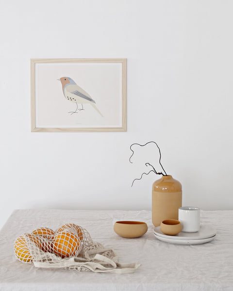 הדפס - Bird - Robin