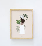 הדפס - Plants Lady