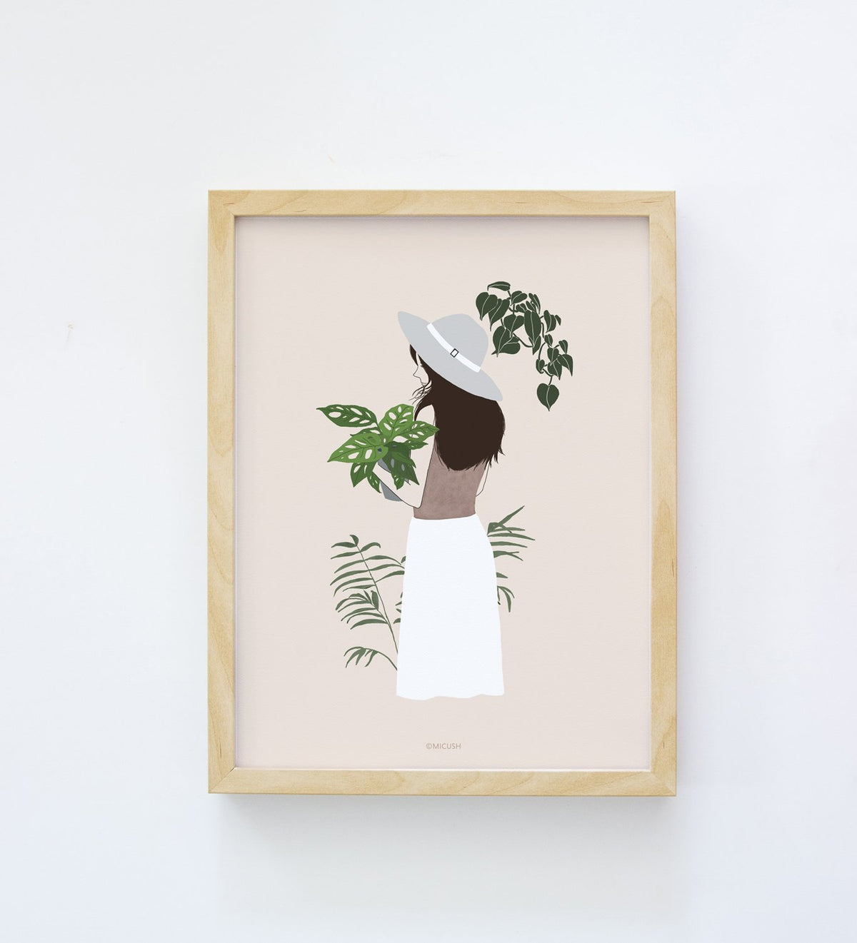 הדפס - Plants Lady