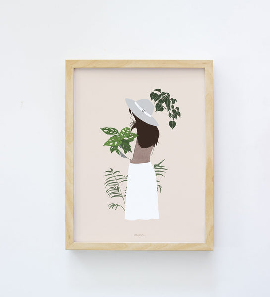 הדפס - Plants Lady