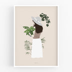 הדפס - Plants Lady