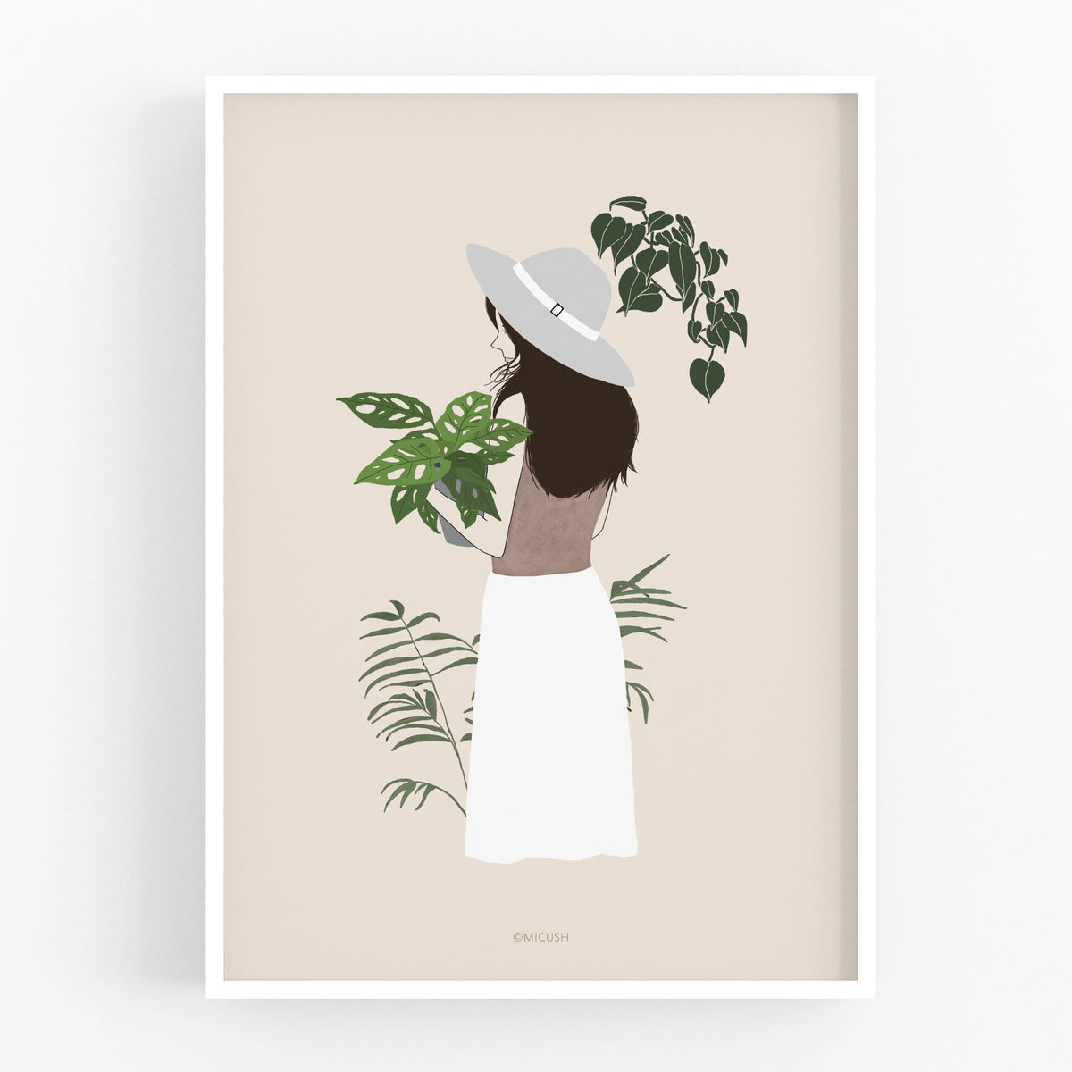 הדפס - Plants Lady